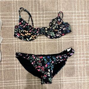 CYNTHIA ROWLEY Floral Bikini Set